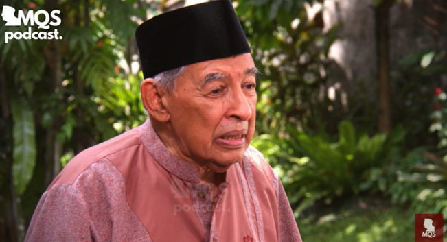 M Quraish Shihab pada 19 Agustus 2025. (YouTube)